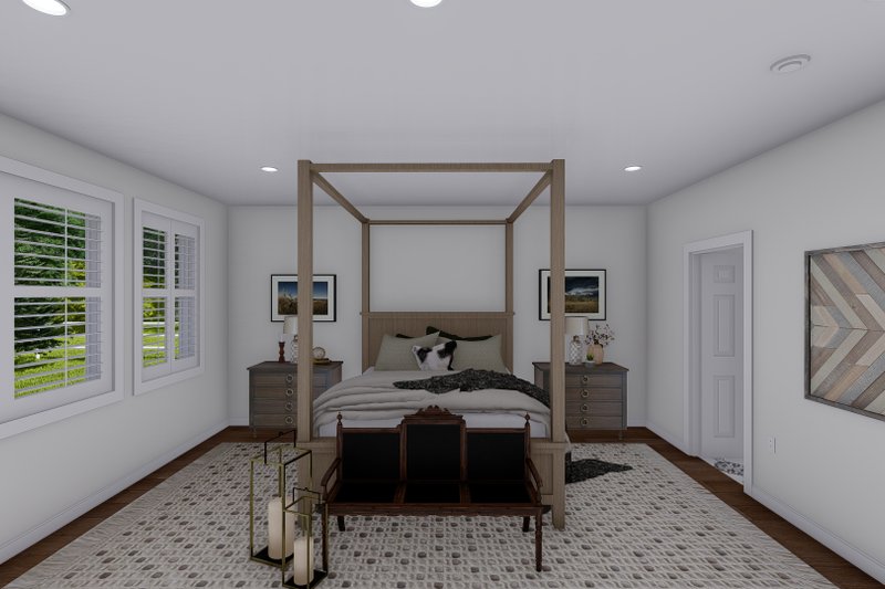 House Plan Design - Interior - Master Bedroom 2 for Traditional House Plan #1060-141 - 3 bed, 2.5 bath