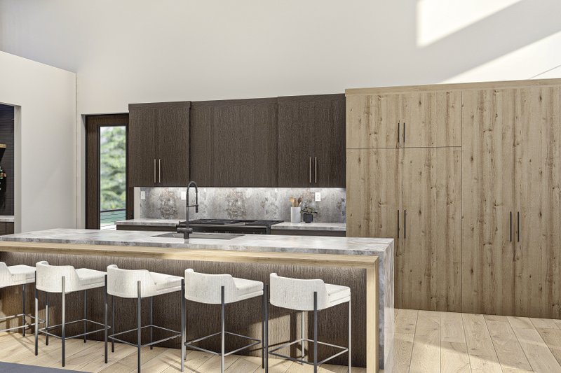 Home Plan - Interior - Kitchen 2 for Modern House Plan #455-529 - 2 bed, 2.5 bath