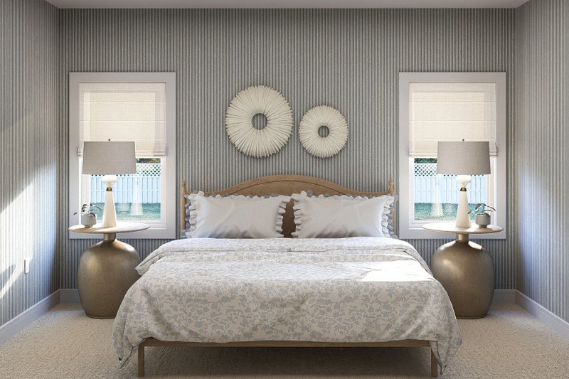 Architectural House Design - Interior - Master Bedroom for Cottage House Plan #455-584 - 3 bed, 2.5 bath