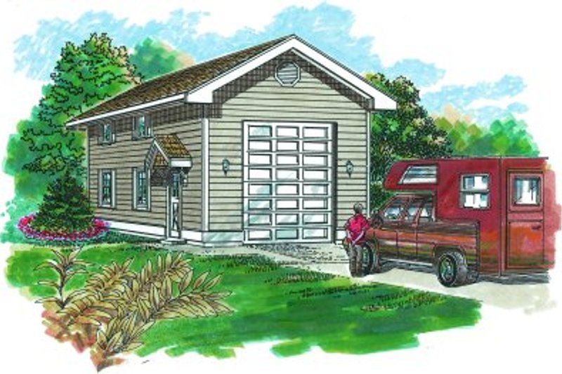 Dream House Plan - Traditional Exterior - Front Elevation Plan #47-502