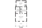 Cottage Style House Plan - 1 Beds 1 Baths 356 Sq/Ft Plan #915-4 