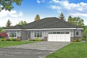 Prairie Style House Plan - 3 Beds 2.5 Baths 3012 Sq/Ft Plan #124-1214 