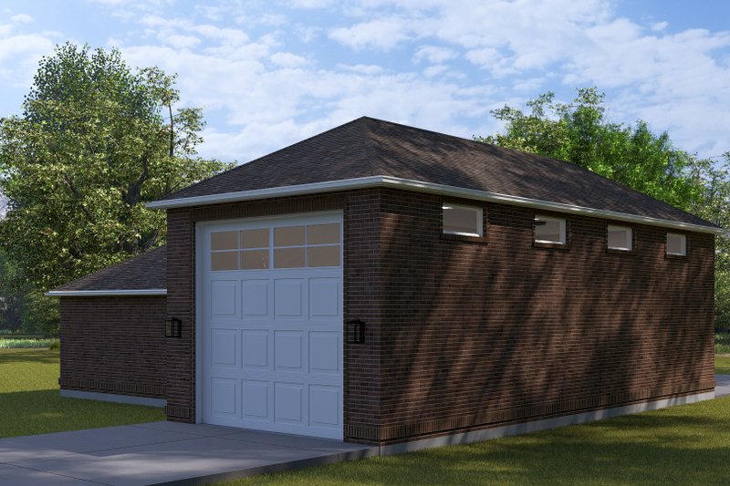 House Design - Exterior - Front Elevation 4 for Traditional House Plan #1060-323, 0 bath
