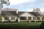 Ranch Style House Plan - 3 Beds 2 Baths 1428 Sq/Ft Plan #22-538 