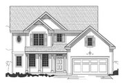 Traditional Style House Plan - 4 Beds 3 Baths 2254 Sq/Ft Plan #67-798 