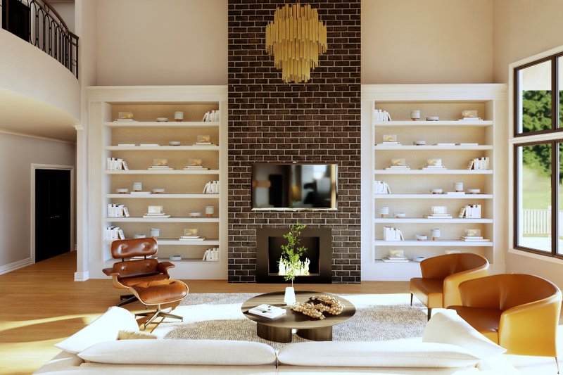 Home Plan - Interior - Family Room 3 for Contemporary House Plan #1064-332 - 5 bed, 6 bath
