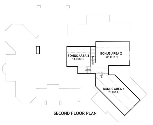 Craftsman Floor Plan - Other Floor Plan #120-165