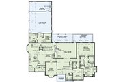 European Style House Plan - 5 Beds 4.5 Baths 5548 Sq/Ft Plan #17-222 Floor 