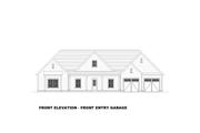 Farmhouse Style House Plan - 3 Beds 3 Baths 2060 Sq/Ft Plan #1117-23 Exterior 