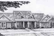 Traditional Style House Plan - 3 Beds 2.5 Baths 2077 Sq/Ft Plan #310-923 