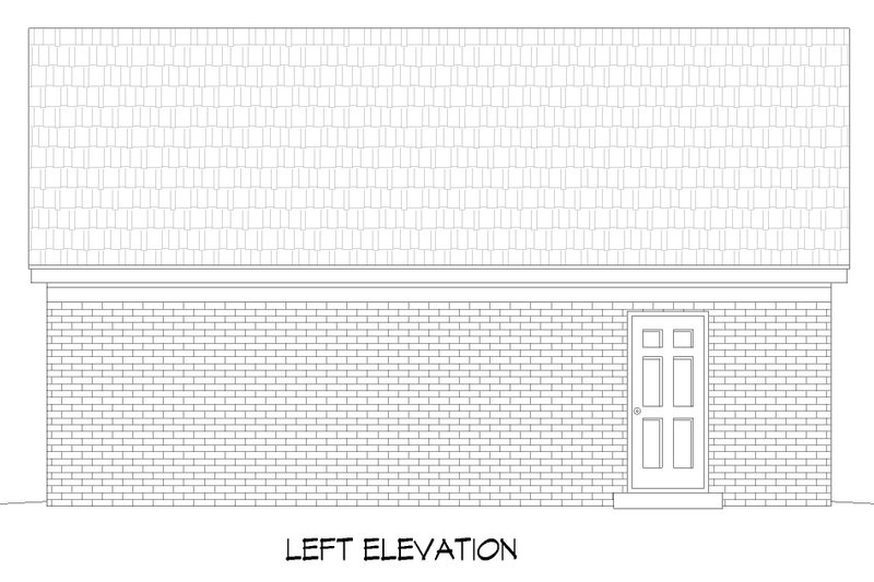 Dream House Plan - Exterior - Other Elevation for Traditional House Plan #932-726, 0 bath