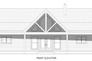 Ranch Style House Plan - 2 Beds 2 Baths 1500 Sq/Ft Plan #932-572 