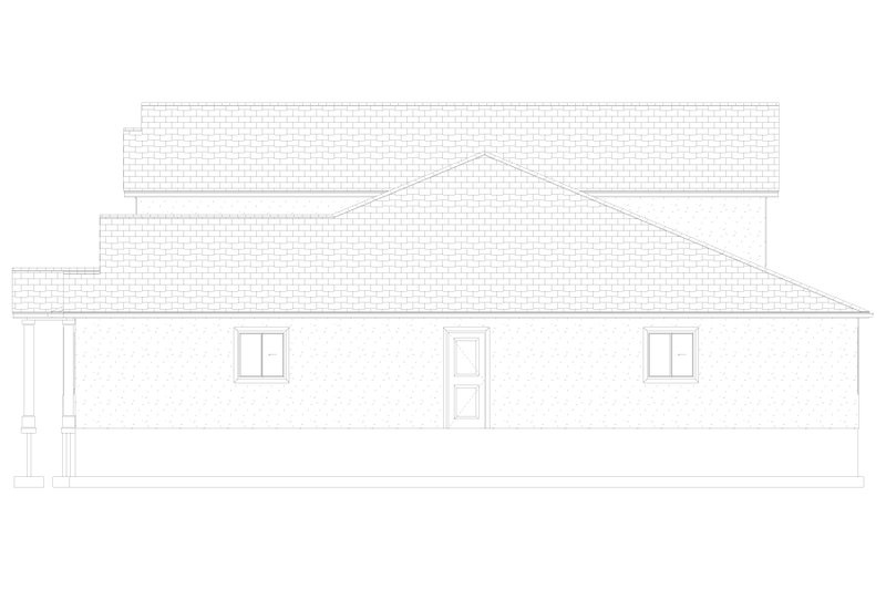 House Design - Exterior - Other Elevation for Farmhouse House Plan #1060-347 - 4 bed, 4.5 bath