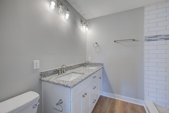 Interior - Master Bathroom for Traditional House Plan #20-2177 - 3 bed, 2.5 bath