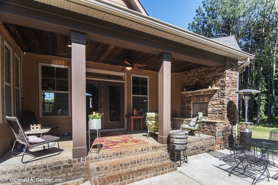 Exterior - Outdoor Living for Traditional House Plan #929-911 - 3 bed, 2 bath