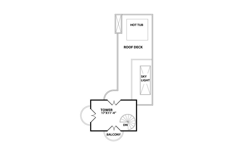 Dream House Plan - Floor Plan - Other Floor for Mediterranean House Plan #515-26 - 4 bed, 5 bath