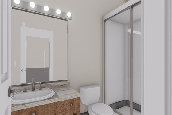 Interior - Bathroom for Traditional House Plan #1060-120, 1 bath