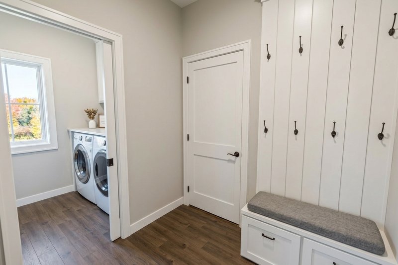 House Design - Interior - Laundry 1 for Farmhouse House Plan #51-1534 - 3 bed, 2.5 bath