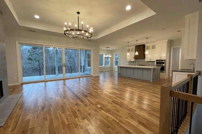 Home Plan - Interior - Family Room for Modern House Plan #437-127 - 4 bed, 3 bath