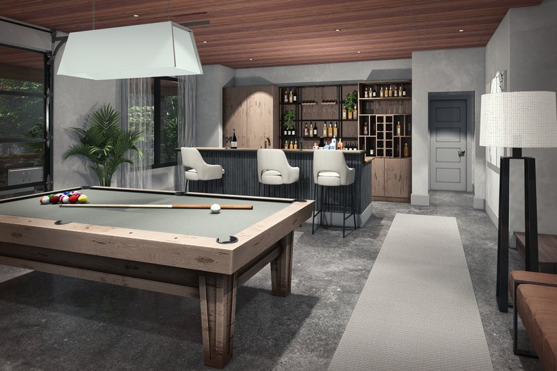 House Blueprint - Interior - Other 2 for Contemporary House Plan #120-293 - 3 bed, 3 bath
