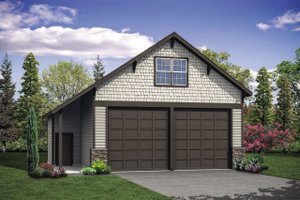 Craftsman Exterior - Front Elevation Plan #124-1103