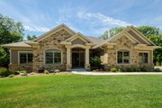 Ranch Style House Plan - 5 Beds 3.5 Baths 4406 Sq/Ft Plan #70-1502 