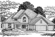 Traditional Style House Plan - 4 Beds 2.5 Baths 2830 Sq/Ft Plan #70-454 