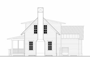 Exterior - Other Elevation for Cottage House Plan #443-11 - 3 bed, 2.5 bath