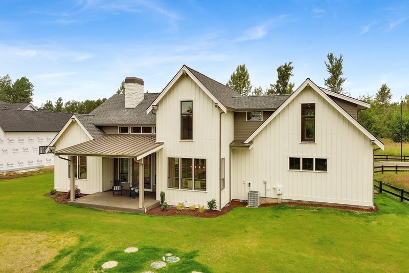 House Blueprint - Photo 3 for Farmhouse House Plan #1070-251 - 3 bed, 2.5 bath