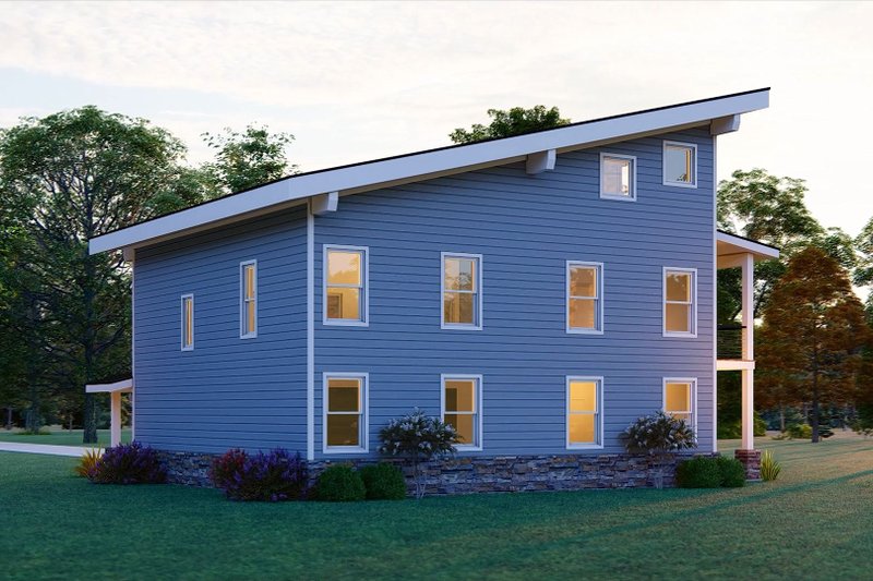 Dream House Plan - Exterior - Other Elevation 1 for Beach House Plan #932-1093 - 3 bed, 3.5 bath
