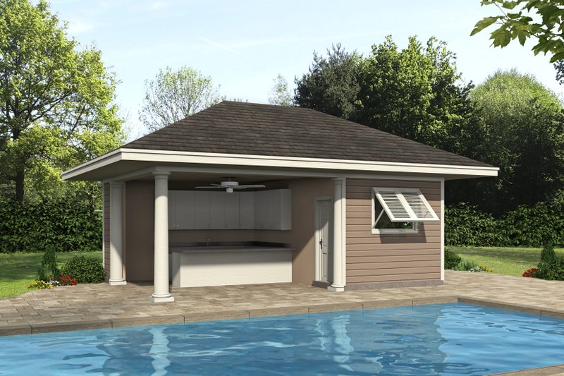 Dream House Plan - Traditional Exterior - Front Elevation Plan #932-315