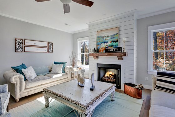 Interior - Family Room 2 for Country House Plan #1080-12 - 4 bed, 4 bath