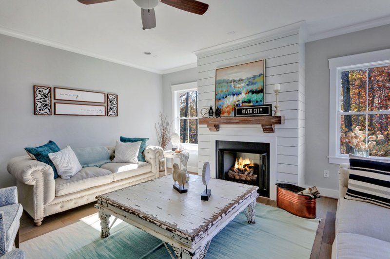 Architectural House Design - Interior - Family Room 2 for Country House Plan #1080-12 - 4 bed, 4 bath