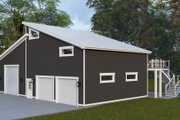 Modern Style House Plan - 0 Beds 1.5 Baths 1071 Sq/Ft Plan #1060-399 Exterior 