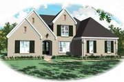 Traditional Style House Plan - 4 Beds 2.5 Baths 3155 Sq/Ft Plan #81-376 