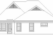 Traditional Style House Plan - 3 Beds 2 Baths 1542 Sq/Ft Plan #81-782 