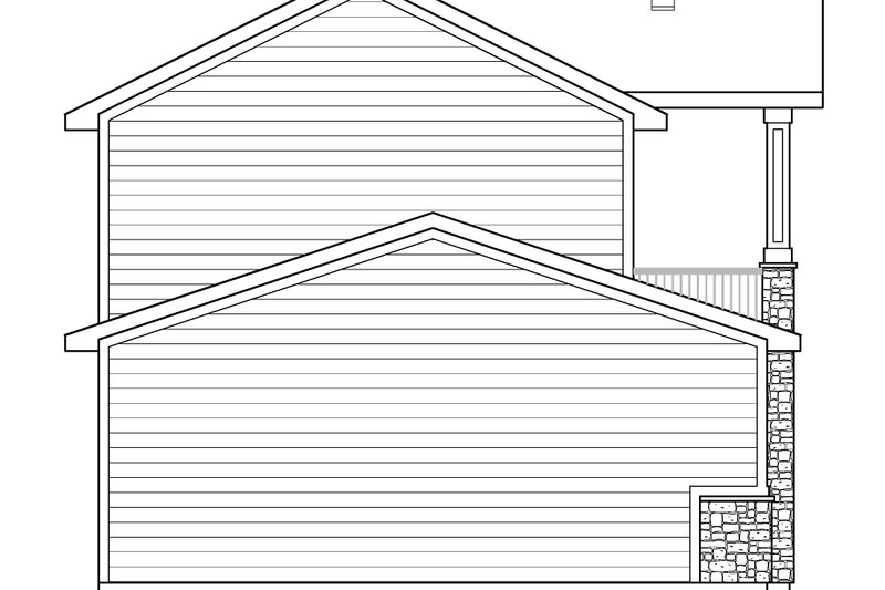 Home Plan - Exterior - Other Elevation for Farmhouse House Plan #1073-28 - 3 bed, 2.5 bath
