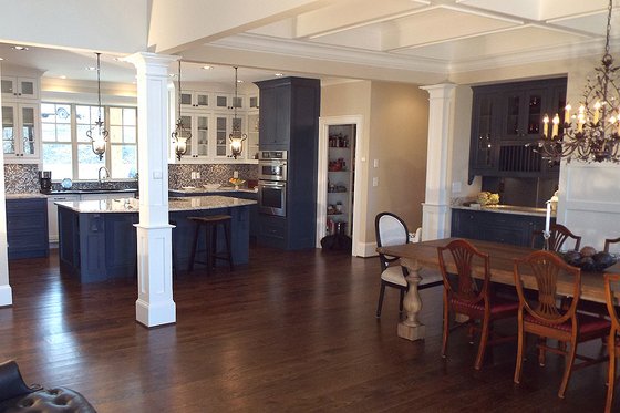 Interior - Family Room 2 for Craftsman House Plan #119-367 - 3 bed, 3.5 bath