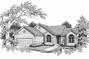 Traditional Exterior - Front Elevation Plan #70-180