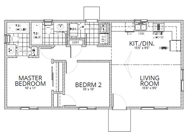 Dream House Plan - Craftsman Floor Plan - Main Floor Plan #112-169