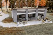 Modern Style House Plan - 2 Beds 1 Baths 1014 Sq/Ft Plan #455-319 