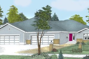 Home Plan - Traditional Exterior - Front Elevation Plan #100-106