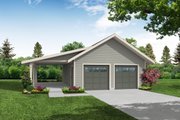 Traditional Style House Plan - 0 Beds 0 Baths 720 Sq/Ft Plan #124-1276 