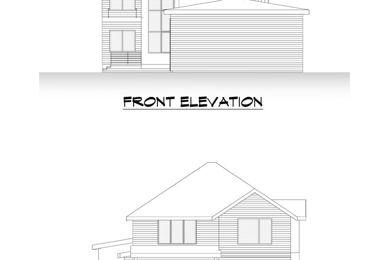 Dream House Plan - Exterior - Other Elevation 2 for Farmhouse House Plan #1066-246 - 5 bed, 4 bath