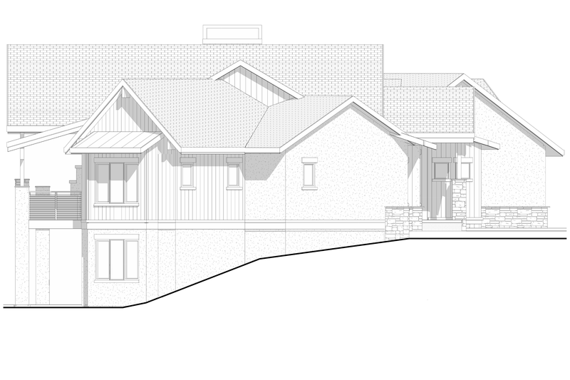 House Design - Exterior - Other Elevation for Country House Plan #1108-2 - 2 bed, 2.5 bath