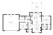 Farmhouse Style House Plan - 2 Beds 2 Baths 1077 Sq/Ft Plan #1114-8 