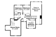 Craftsman Style House Plan - 4 Beds 2.5 Baths 2433 Sq/Ft Plan #124-836 