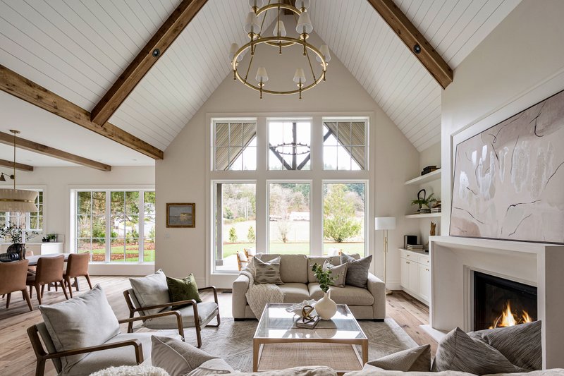 Dream House Plan - Interior - Family Room 1 for European House Plan #1114-1 - 4 bed, 2.5 bath