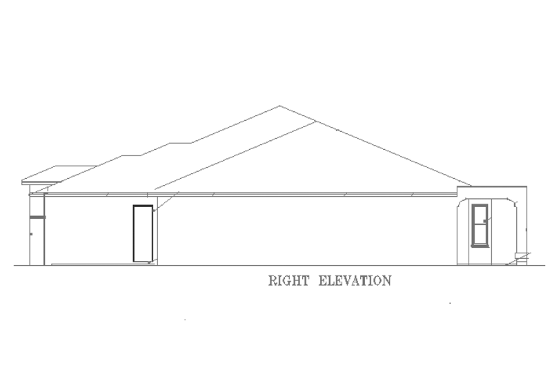 Dream House Plan - Exterior - Other Elevation 1 for Adobe / Southwestern House Plan #1-856 - 5 bed, 3.5 bath