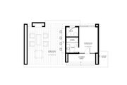 Contemporary Style House Plan - 0 Beds 1 Baths 266 Sq/Ft Plan #1114-108 